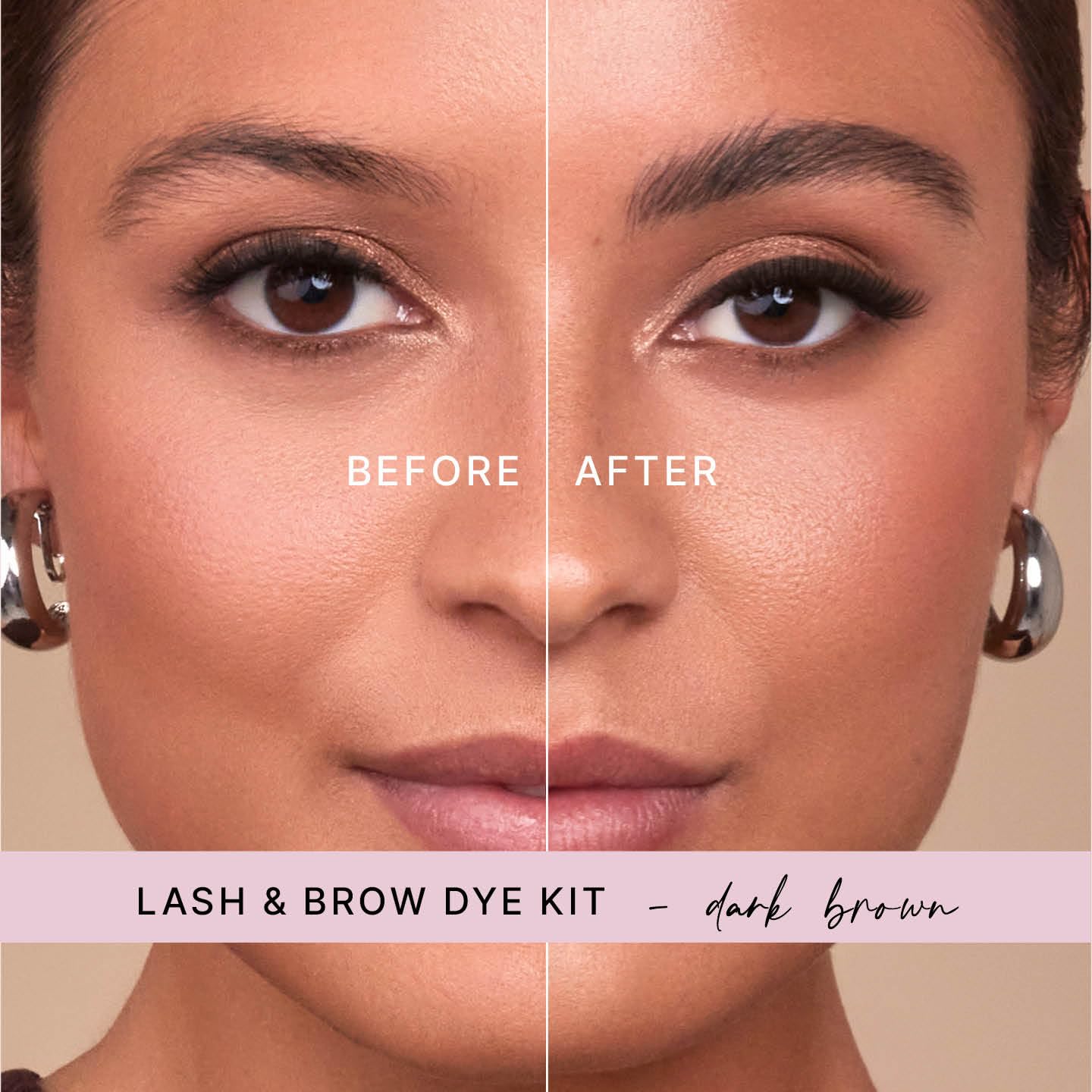 1000 Hour Professional Formula Lash & Brow Kit - Defined Brows with a Long-Lasting Formula with Eyebrow Mascara - Brow Gel for Stunning Brows that Last Up To 6 Weeks with 12 Applications - Dark Brown