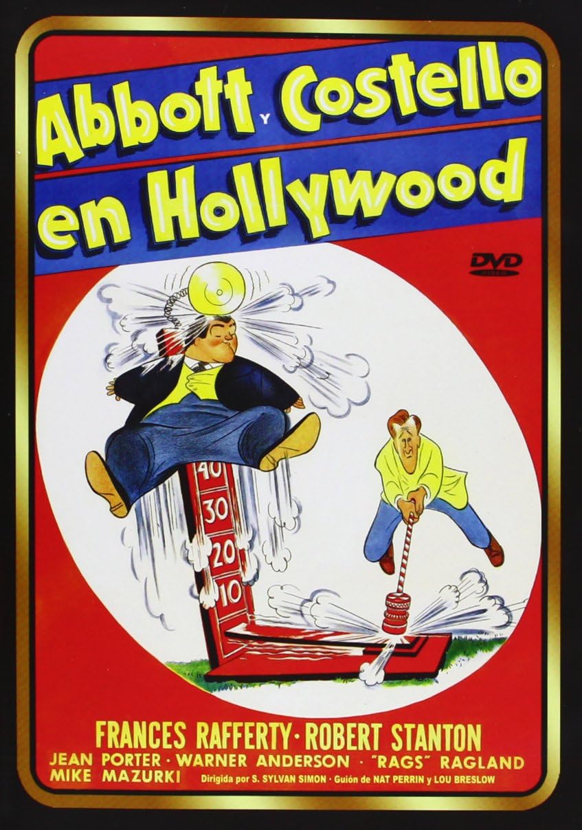 Bud Abbott And Lou Costello In Hollywood (1945) - Region 2 PAL