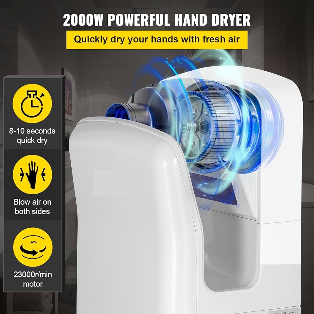 ハンドドライヤー Amazon.co.jp: ハンドドライヤー ハンドドライヤー機械自動高速