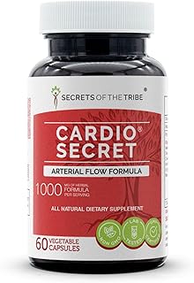 Secrets of the Tribe - Cardio Secret, Arterial Flow Formula, Herbal Supplement Blend (60 Capsules)