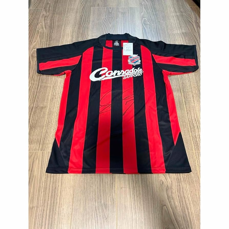 コンサドーレ札幌　ピンクリボンユニフォーム　直筆サイン入り　タグ付き Amazon.co.jp: コンサドーレ札幌 ピンクリボンユニフォーム 直筆