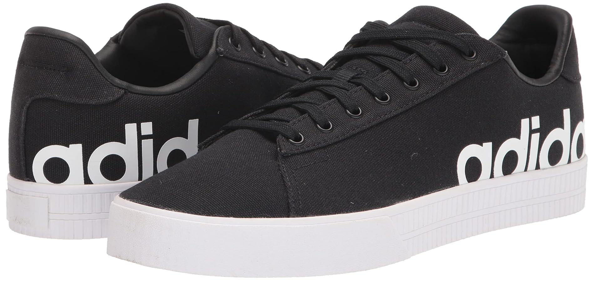 Amazon.com | adidas Men's Daily 3.0 LTS Skate Shoe, Black