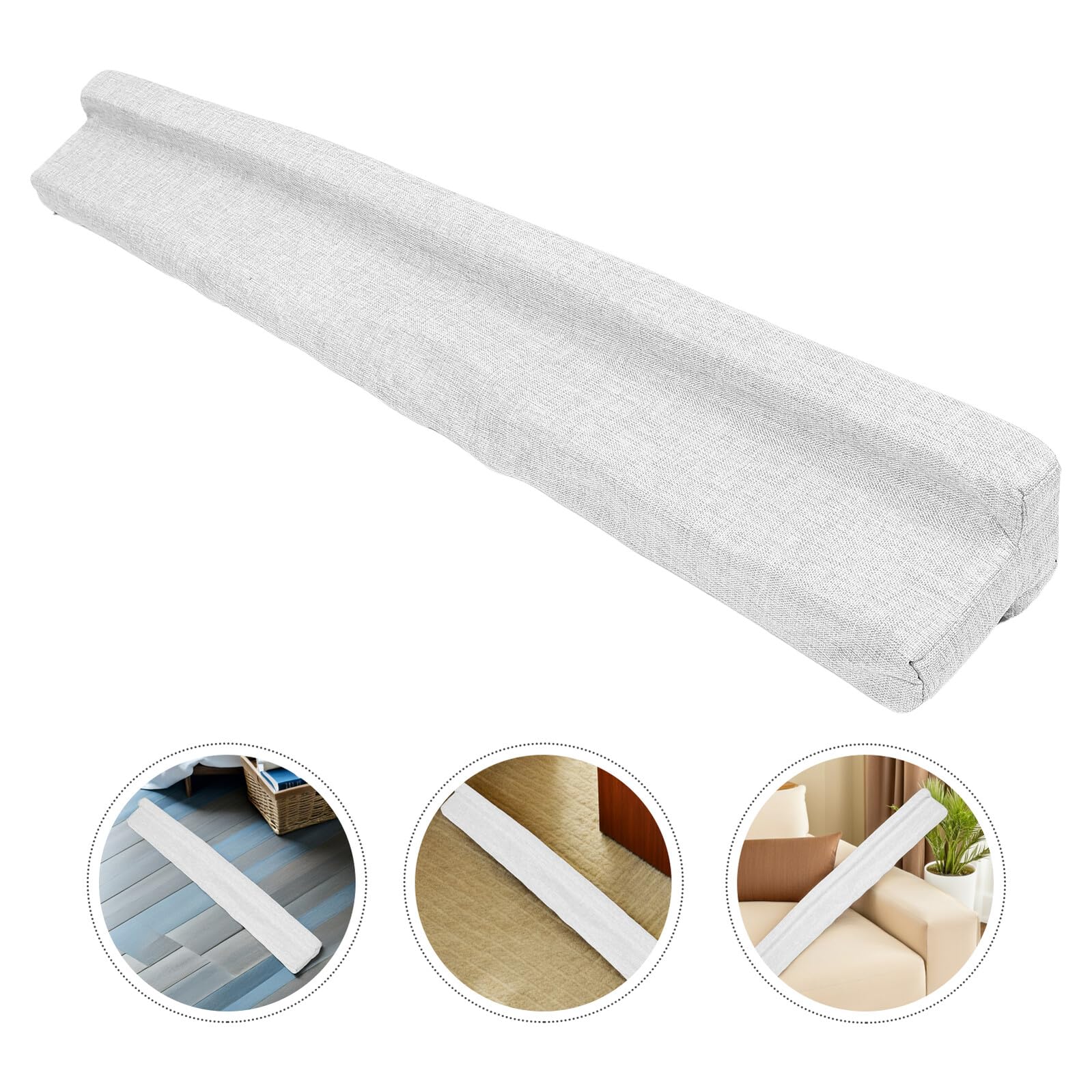 Schaumstoff Matratzenlückenfüller 80cm lang mit Waschbarem Bezug Geeignet für 3cm Breite Spalten als Schutz für Babys Hände in Großen Betten und Hotels