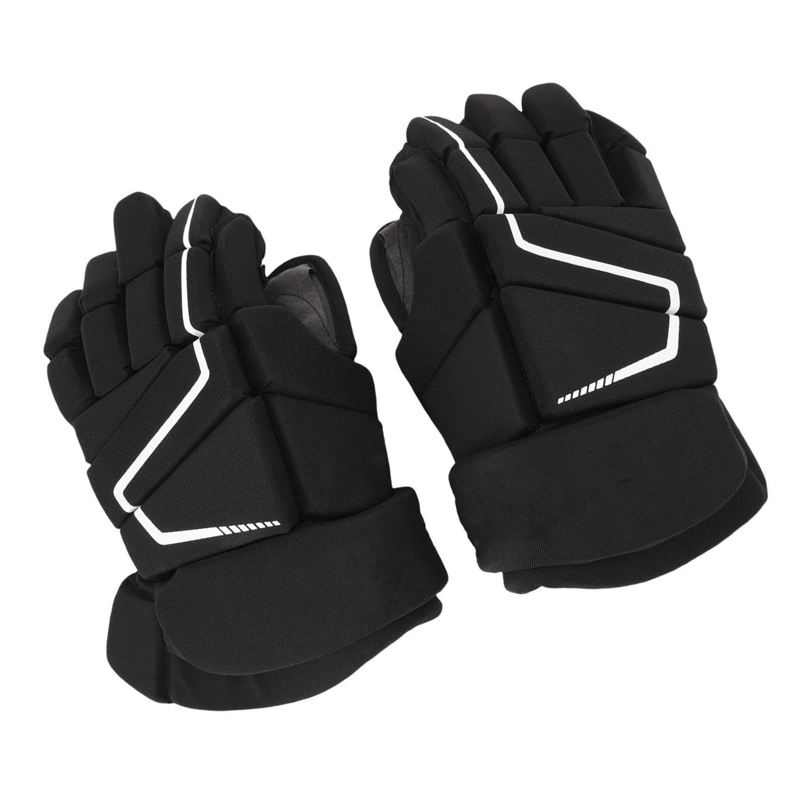 Gants de Hockey sur Glace, Gants de Hockey de Rue légers et Respirants, équipement de Protection en Mousse EVA en Nylon pour l'entraînement et Les Jeux
