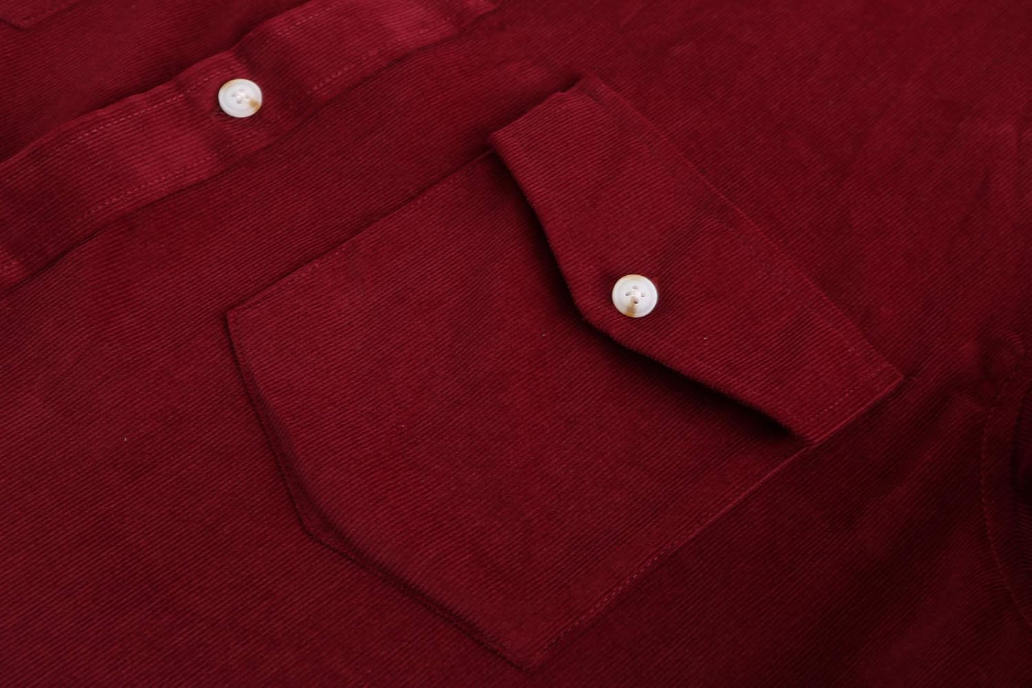 Corduroy Shirts for Men Long Sleeve Camisa de pana para Hombres - Image 4