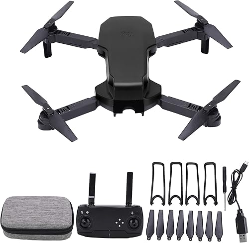 Miniatura 6 de Dpofirs S3 Folding Drone Dual Camera Aerial Photography RC Quadcopter Drone Helicopter Toy for Children Adults Rc Quadcopter for Beginners(Black)