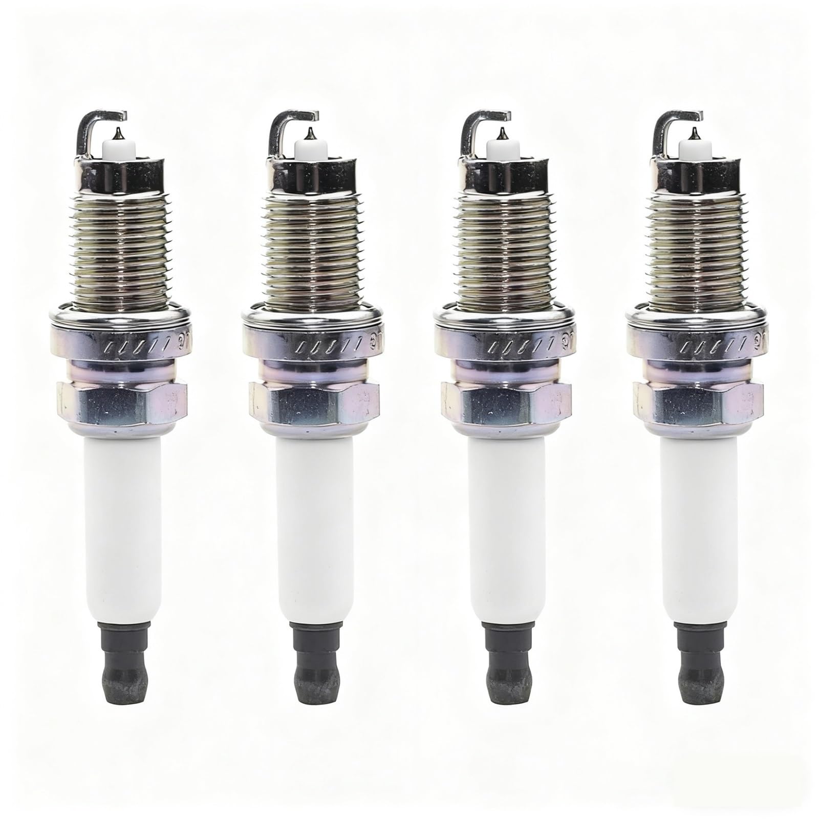 Bujía incandescente (1-4 Unidades) para bujías de iridio 6893 para Skoda Fabia ROOMSTER y VW Fox Caddy Polo Lupo Seat Ibiza. Mantenimiento del automóvil.