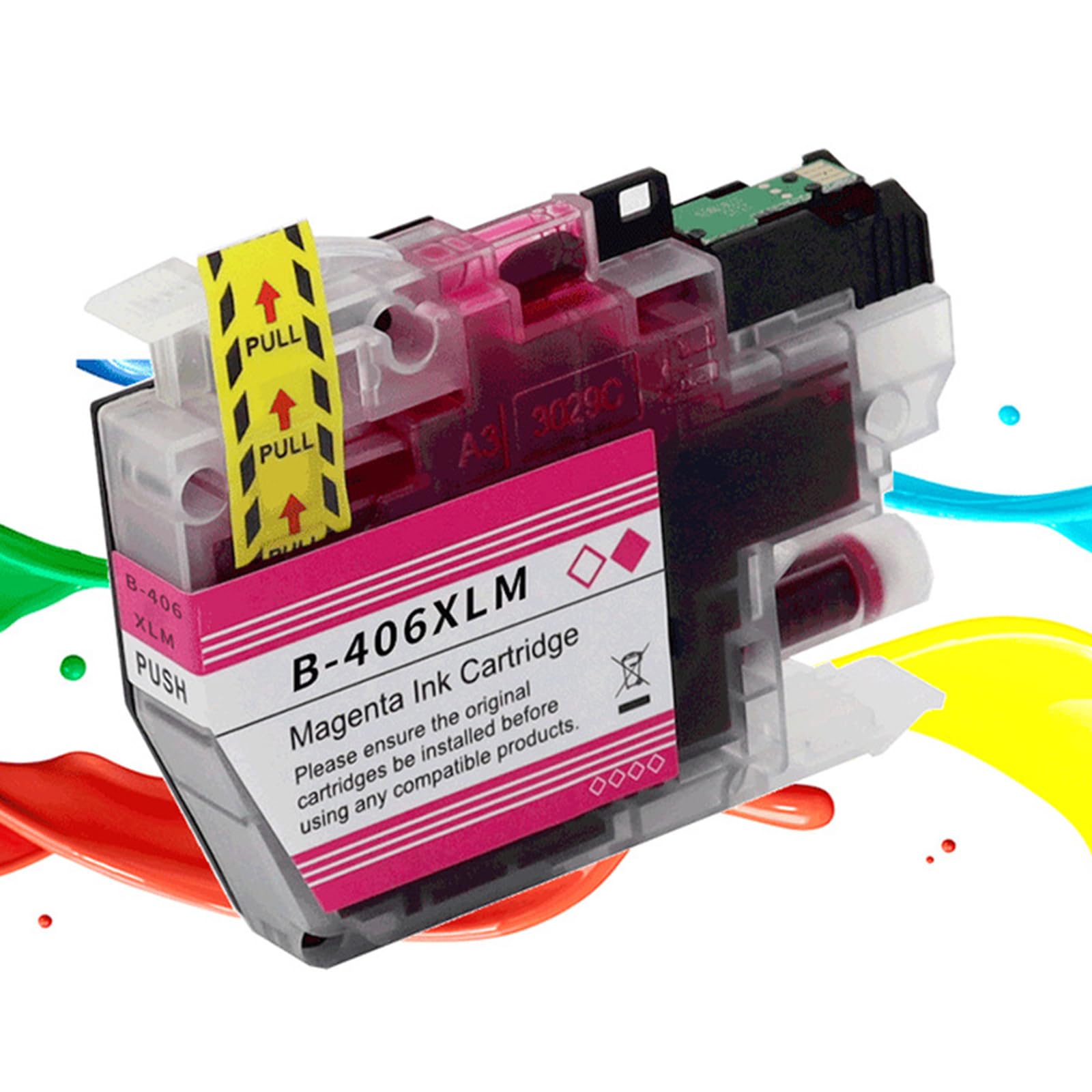 Cartuccia di ricambio in ABS per stampanti LC406XL con uso prolungato e cartucce di inchiostro ad alta capacità Materiali ABS