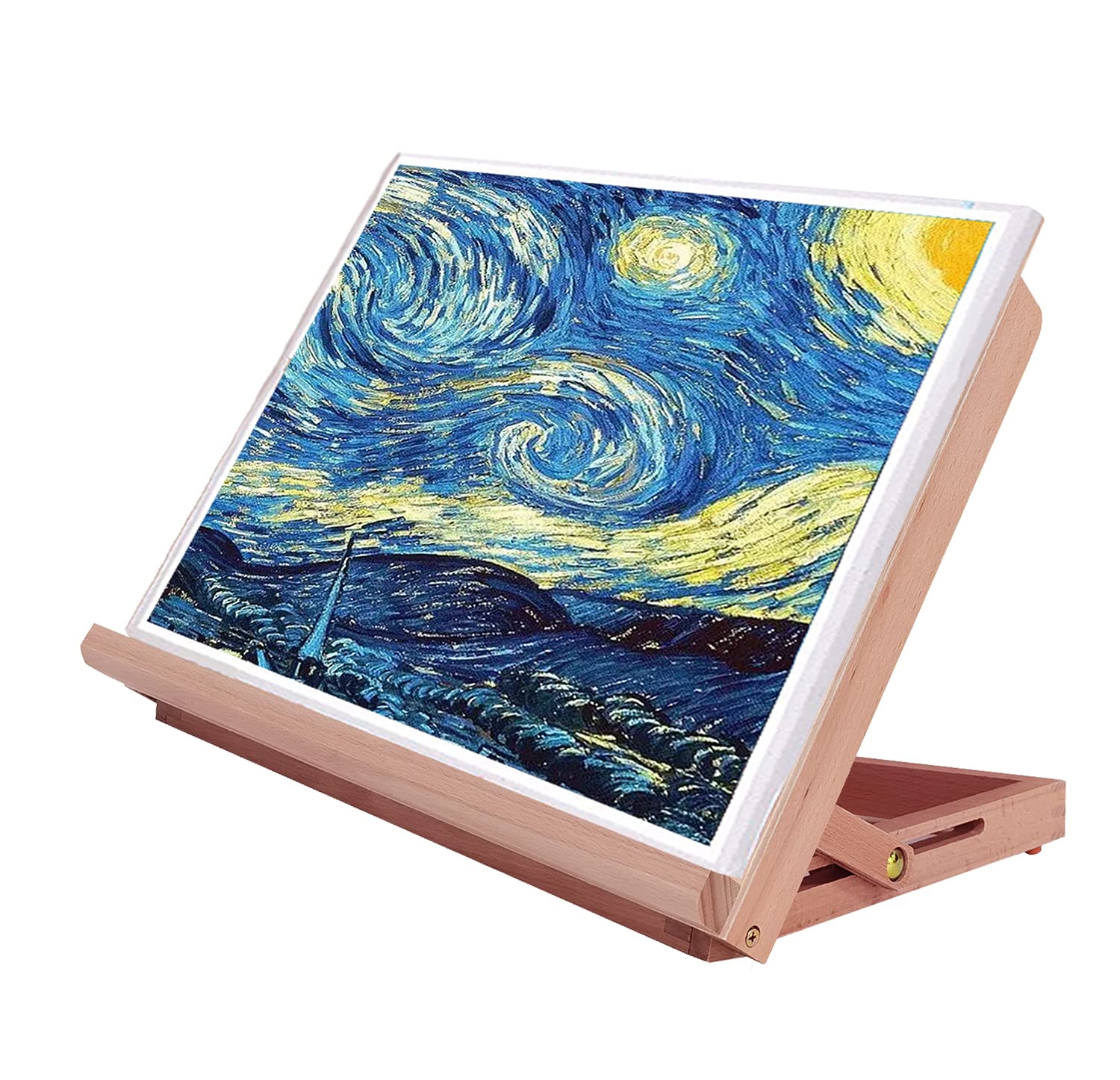 Buy VOCHIC op Easel for Painting Large Wood Drawing Board 16.8" x 12.5