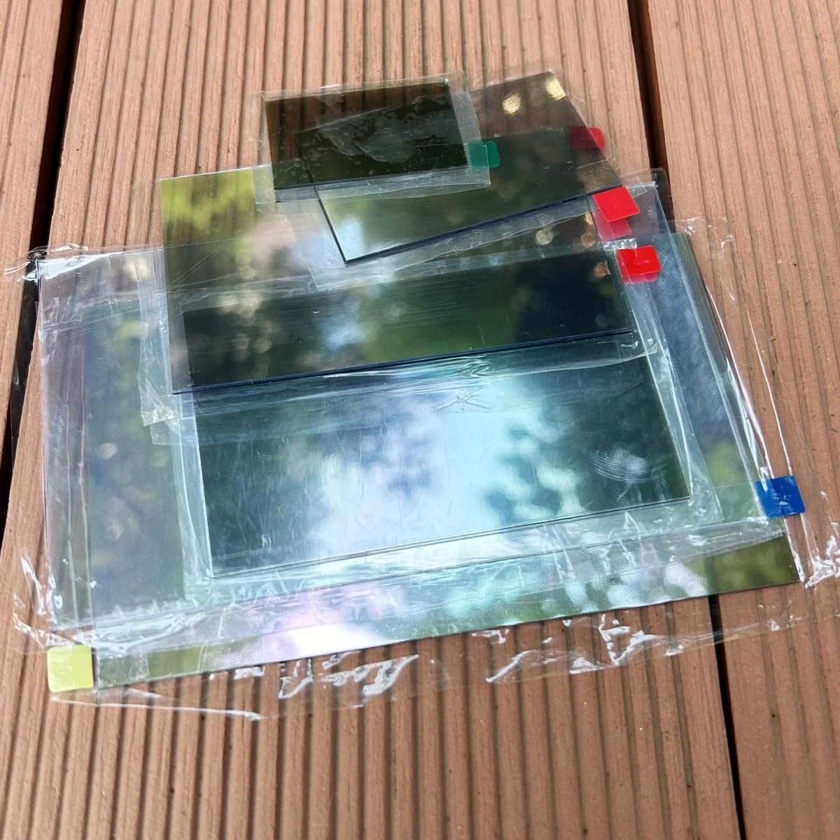Lente de cristal polarizada aislante 87,8 x 51,5 mm HD para proyector Magic HY350