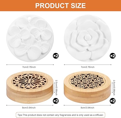 Miniatura 2 de Essential Oil Diffuser Stone, Diffuser for Essential Oils Great for Decorating at Home, Office or Car, and Gift-Giving (4)