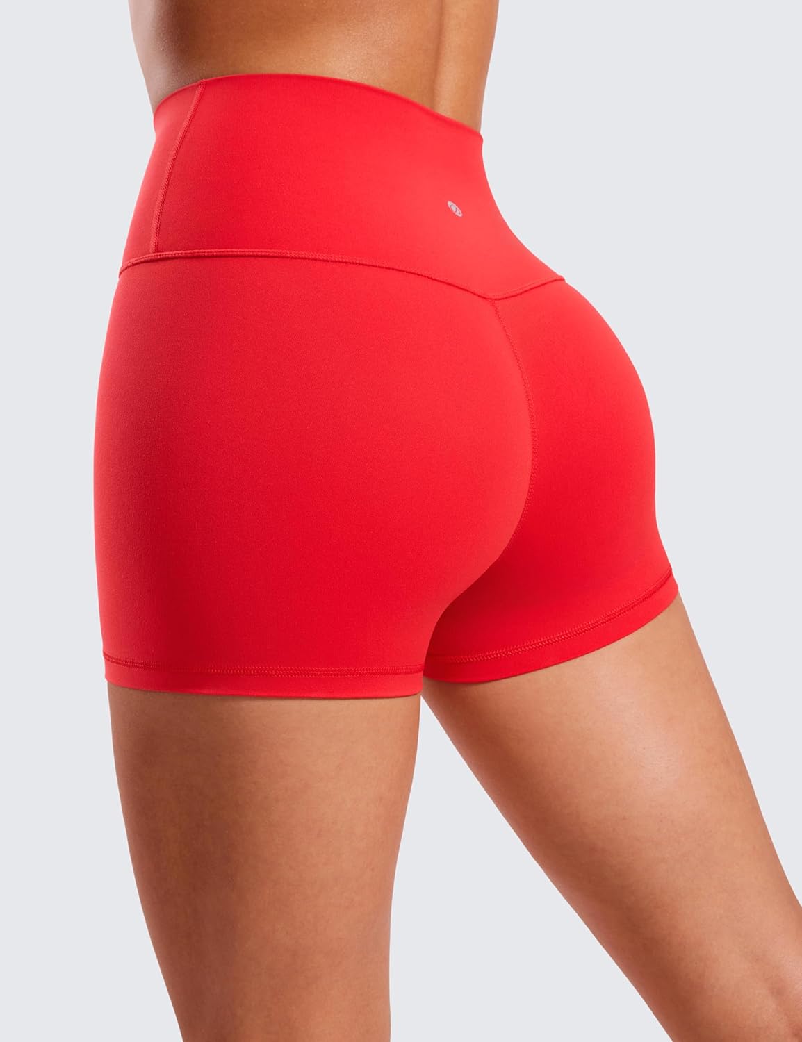 CRZ YOGA Butterluxe Biker Shorts 2.5"- High Waisted Yoga Workout Spandex Womens Running Volleyball Booty