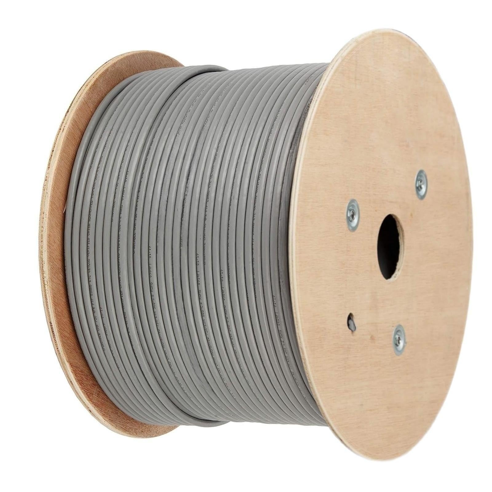 LEKVKM Cat8 Ethernet Cable 650FT S/FTP Outdoor&Indoor Heavy Duty High Speed Cat8 LAN Network Cable 40Gbps 2000Mhz with Gold Plated RJ45 Connector Weatherproof Resistant for PC Gray