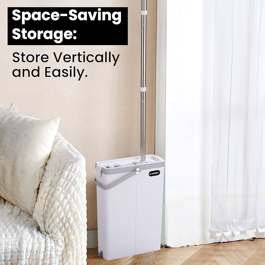 お決まり『クリーニングまち Amazon｜U-VERSE L字型モップクリーニングセット、あらゆる