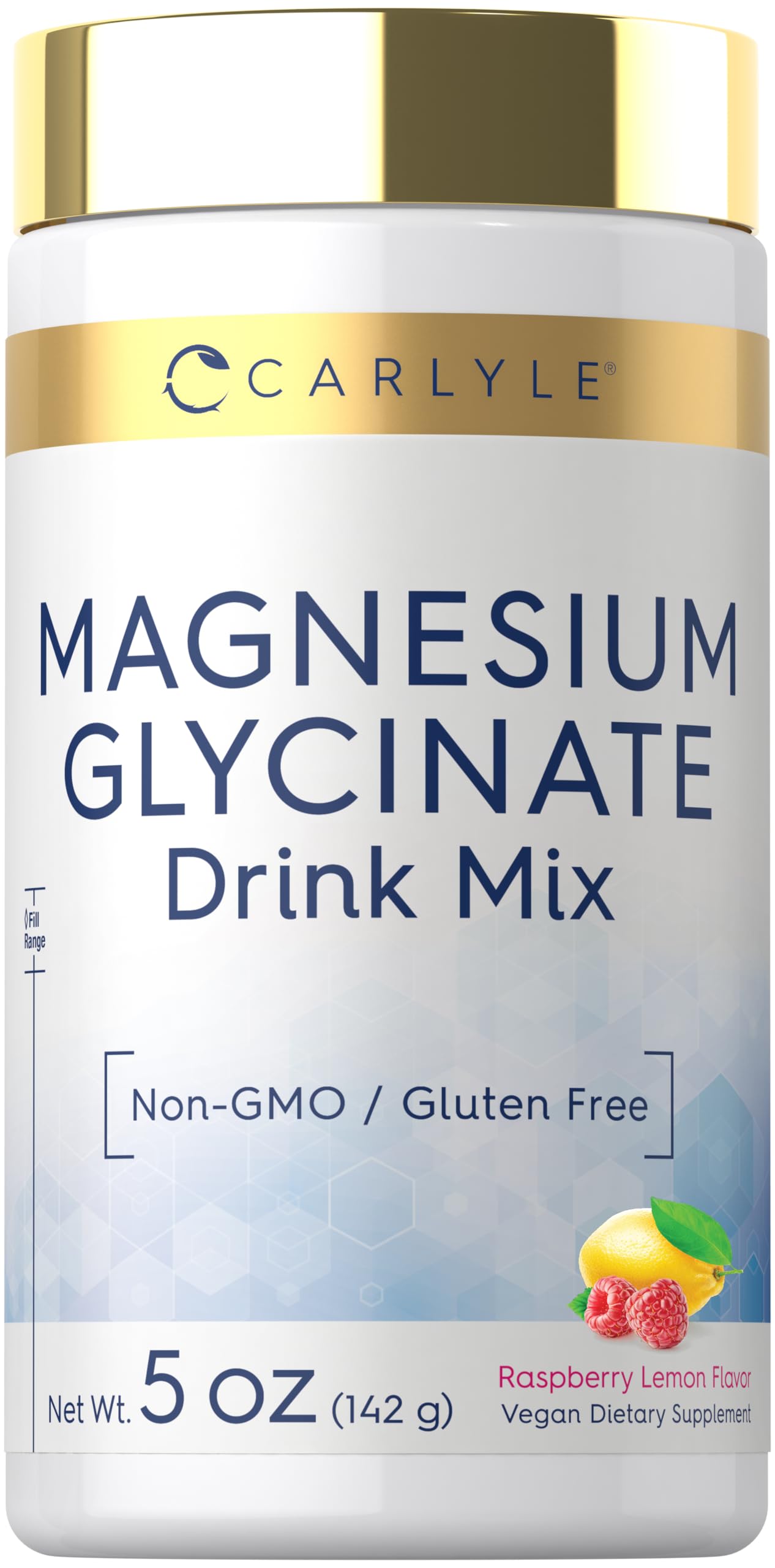 Carlyle Magnesium Glycinate Powder | 5 oz | Drink Mix
