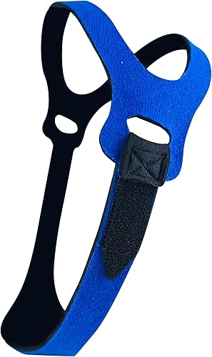 resplabs CPAP - Correa de barbilla para usuarios de CPAP, reutilizable, ajustable, correa de barbilla (estilo halo)