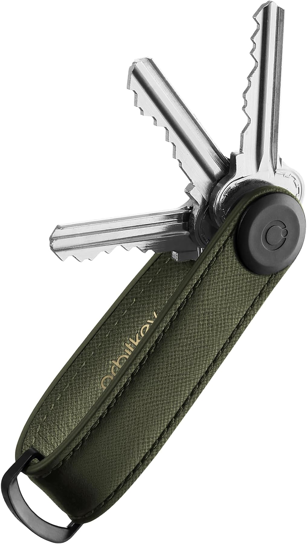 mens Parent - Saffiano Leather Key Chain