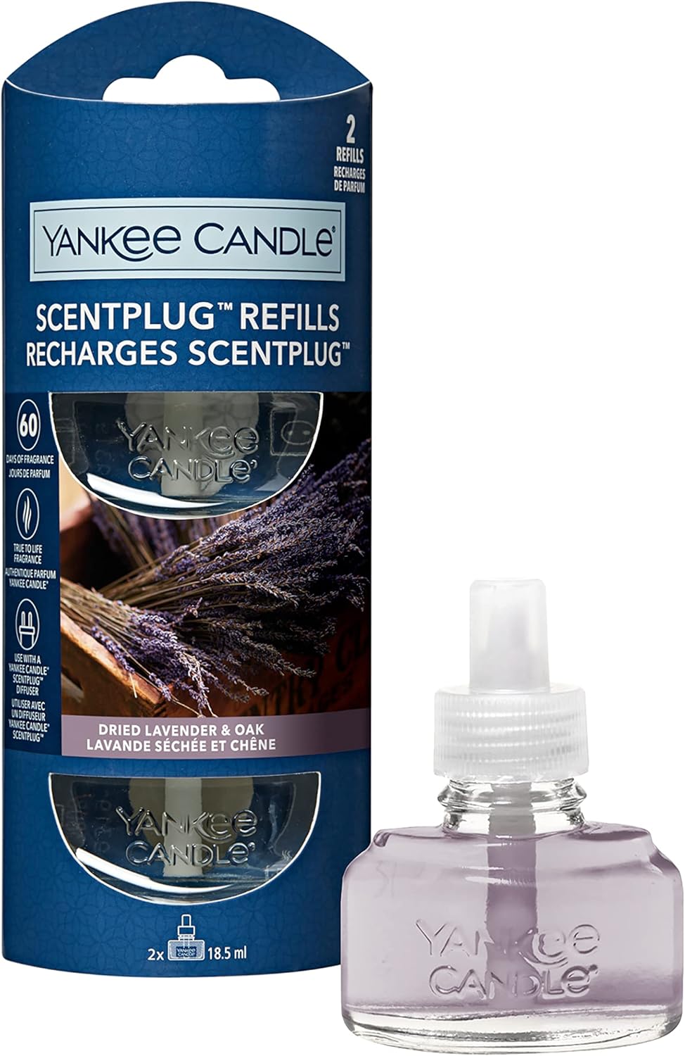 Yankee Candle ScentPlug Fragrance Refills Dried Lavender and Oak Plug