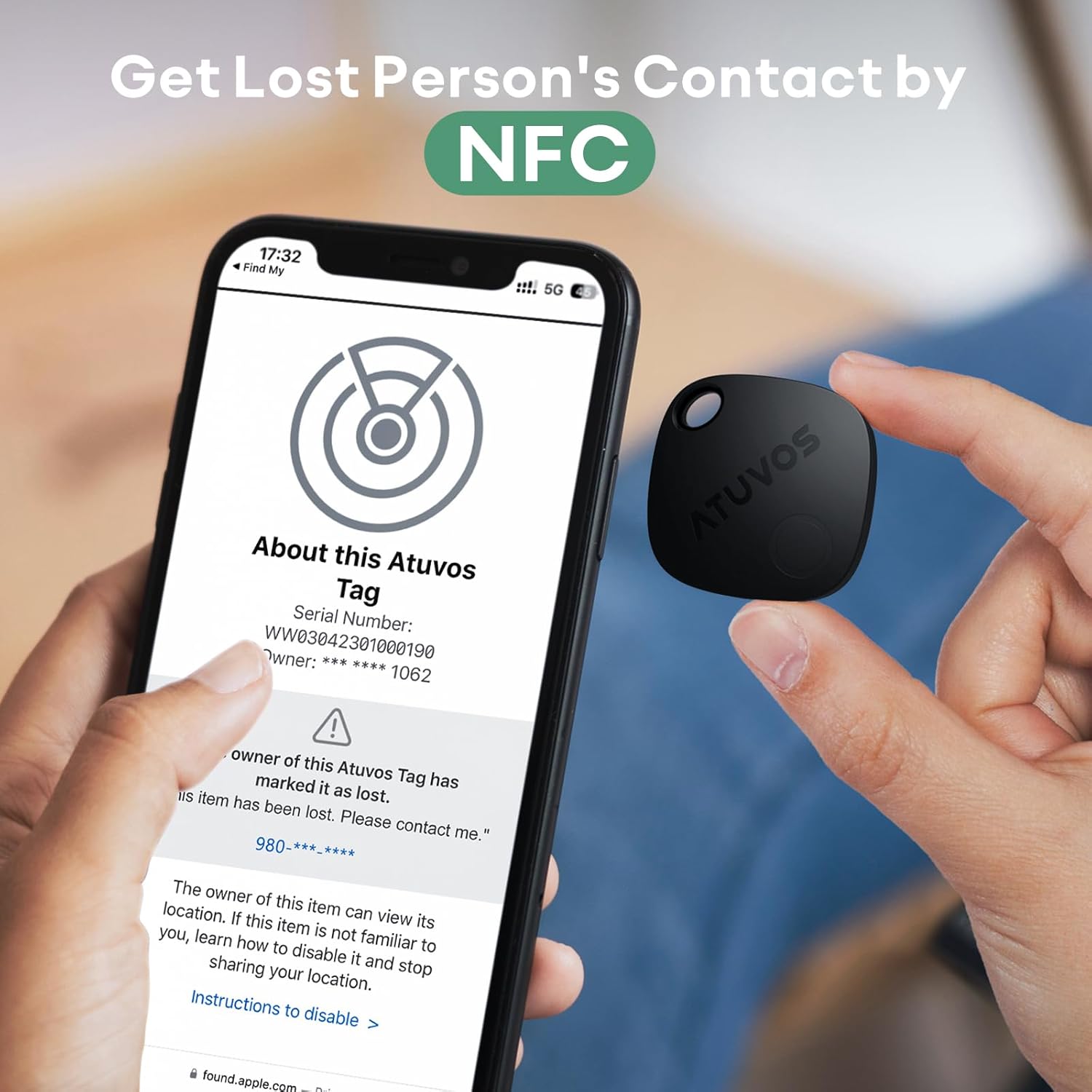 Smart Key Air Tracker Tag