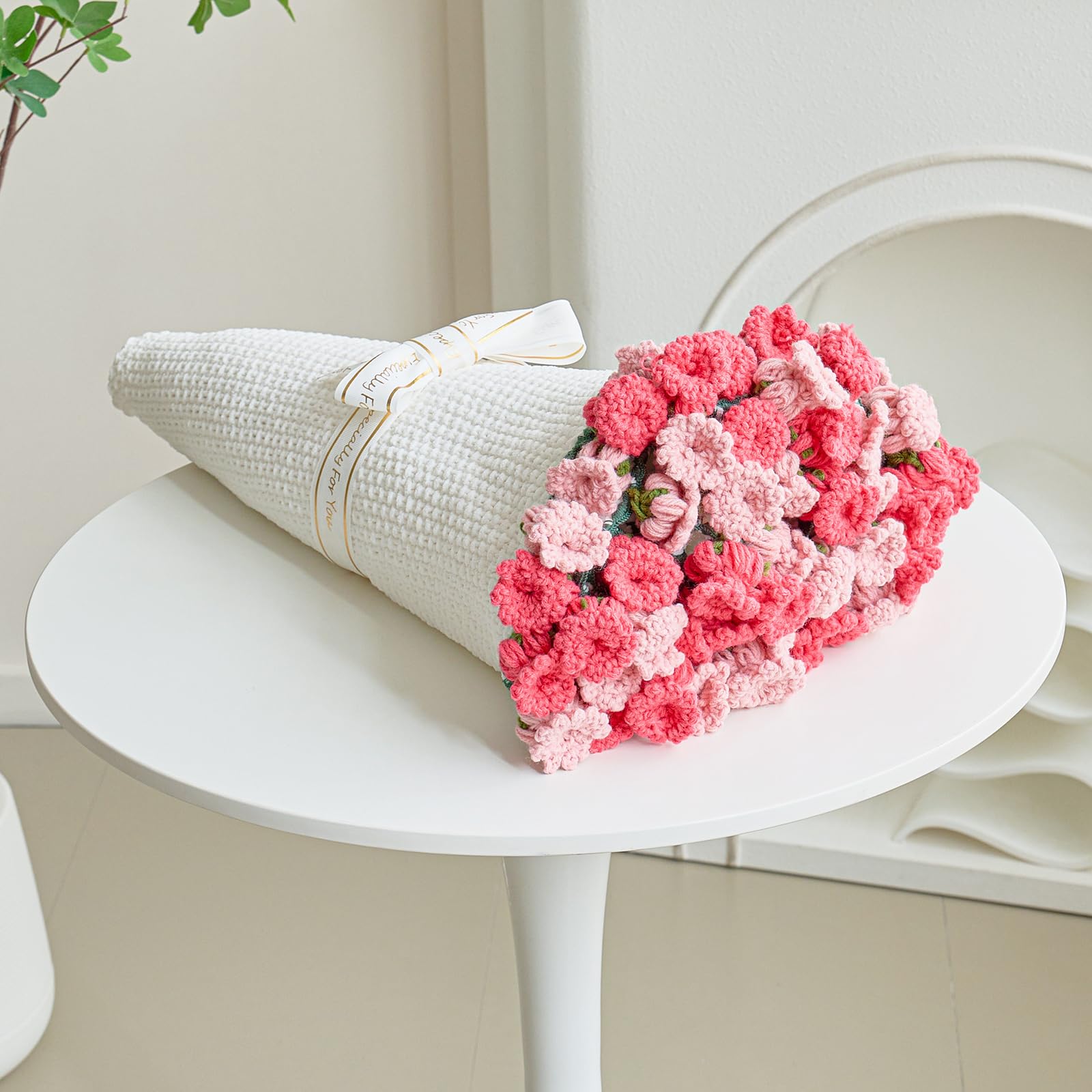 Crochet Flower Bouquet Blanket