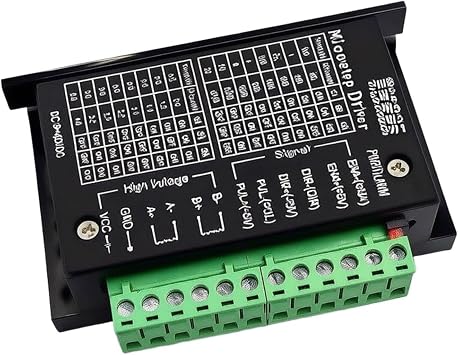 for tb6600 Stepper Controller Upgrade, 32 Steps 9-42V Optocoupler