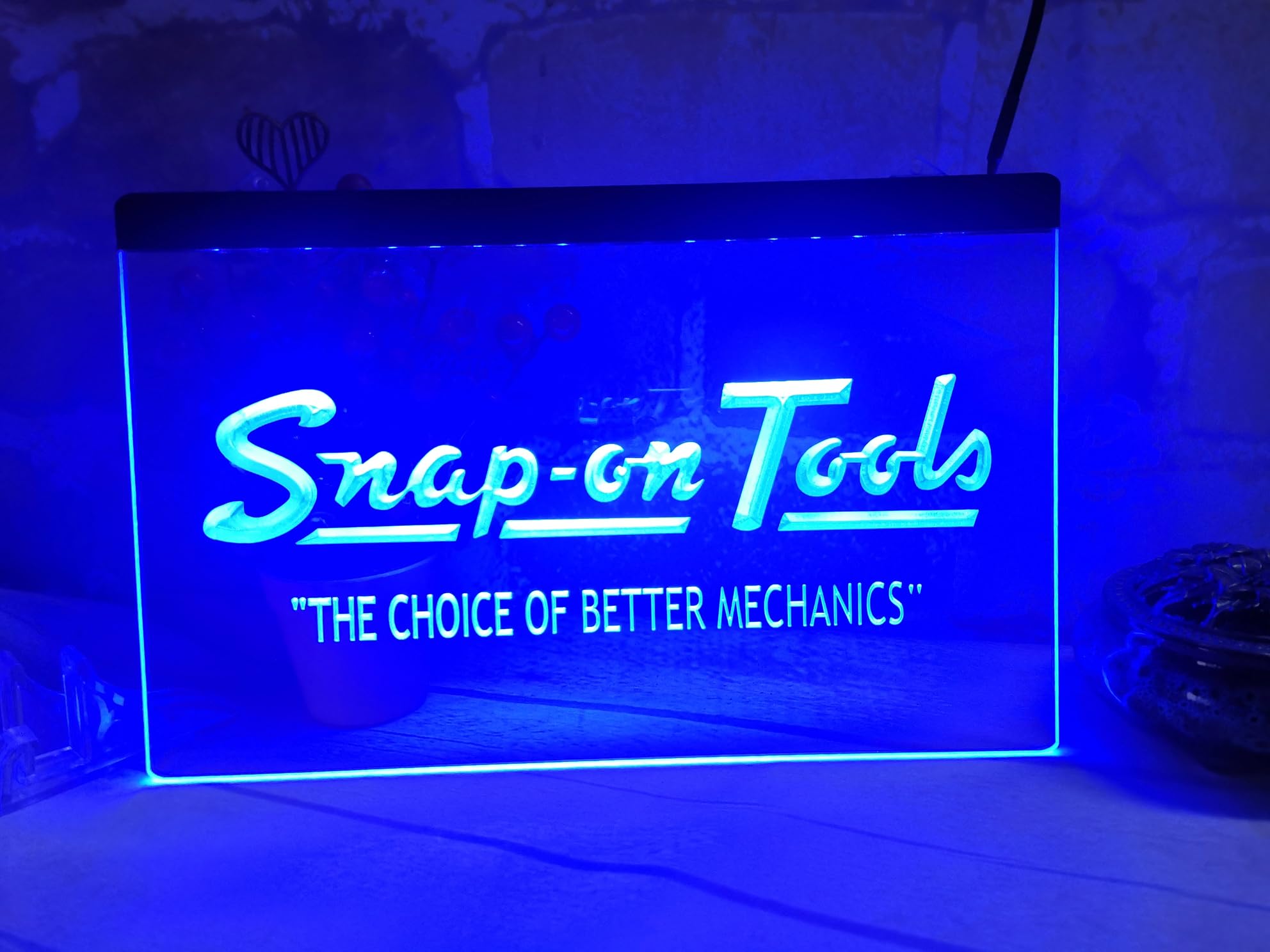 Led Light Sign For Snap-on Tools Parts Shop and Repair Service