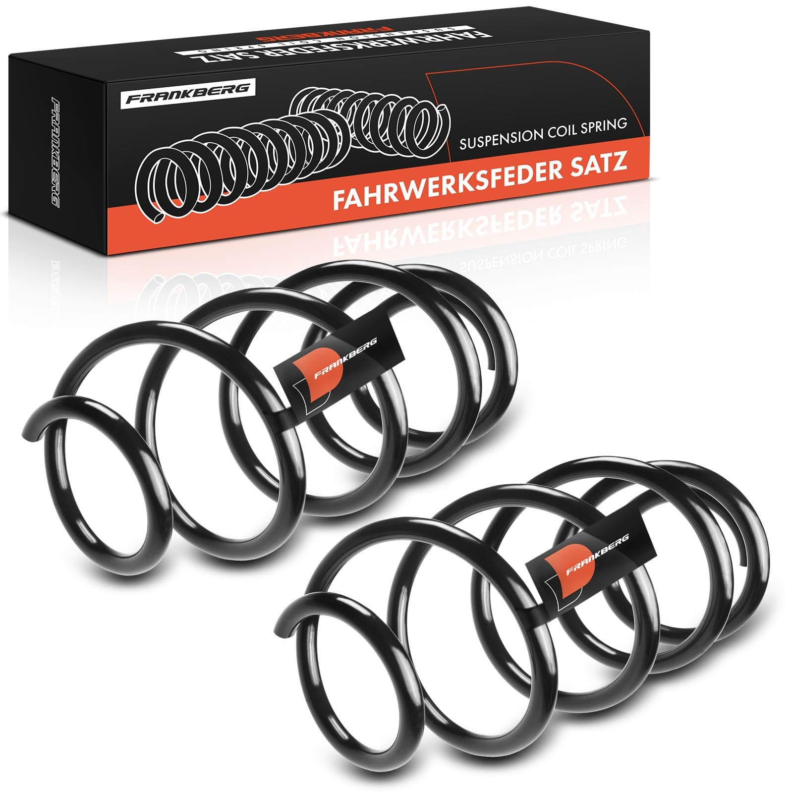 Frankberg 2 ressorts de suspension pour essieu avant 5002YZ | Compatible avec: DS3 SA