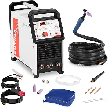 Aluminium Welder TIG AC-DC/MMA ENTRIX 180 (180 A / 230 V Digital Programmable Pulse Function 2/4-Step Hot Start)