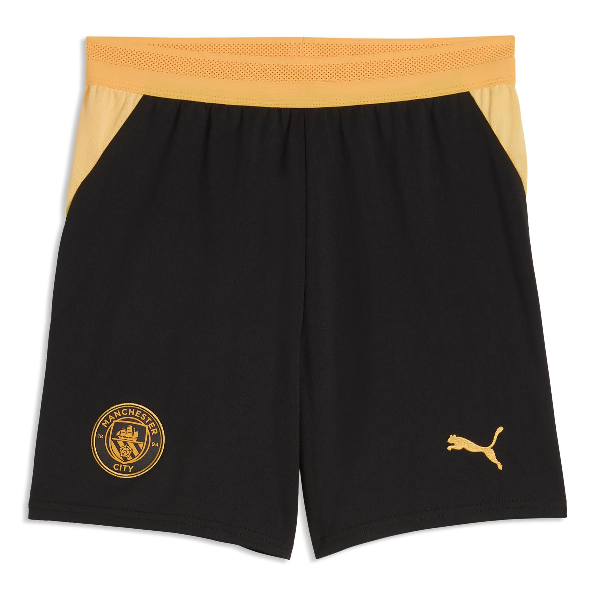 Manchester City  Boys   Away Short 2026/27 , Football by Puma in Size 7 - 8 Years, Sports Direct