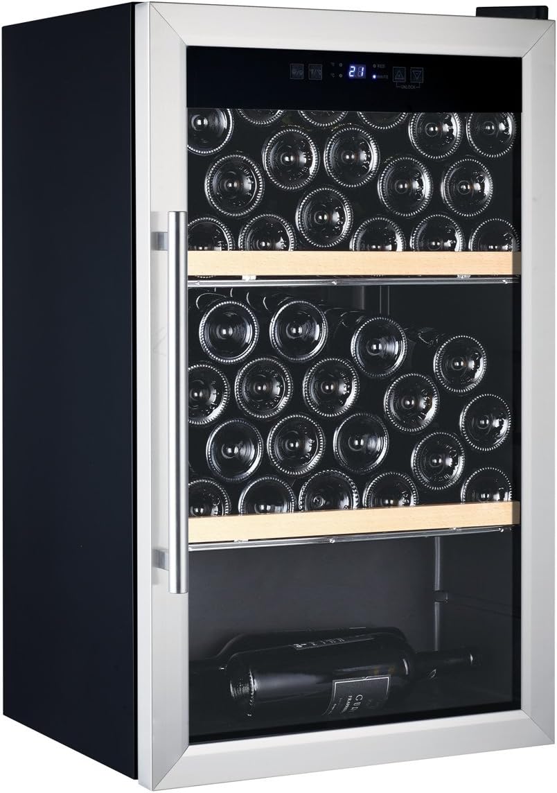 La Sommeliere CVD40 1 zone 40 Bottle Wine Cooler with Digital Display [Energy Class B]