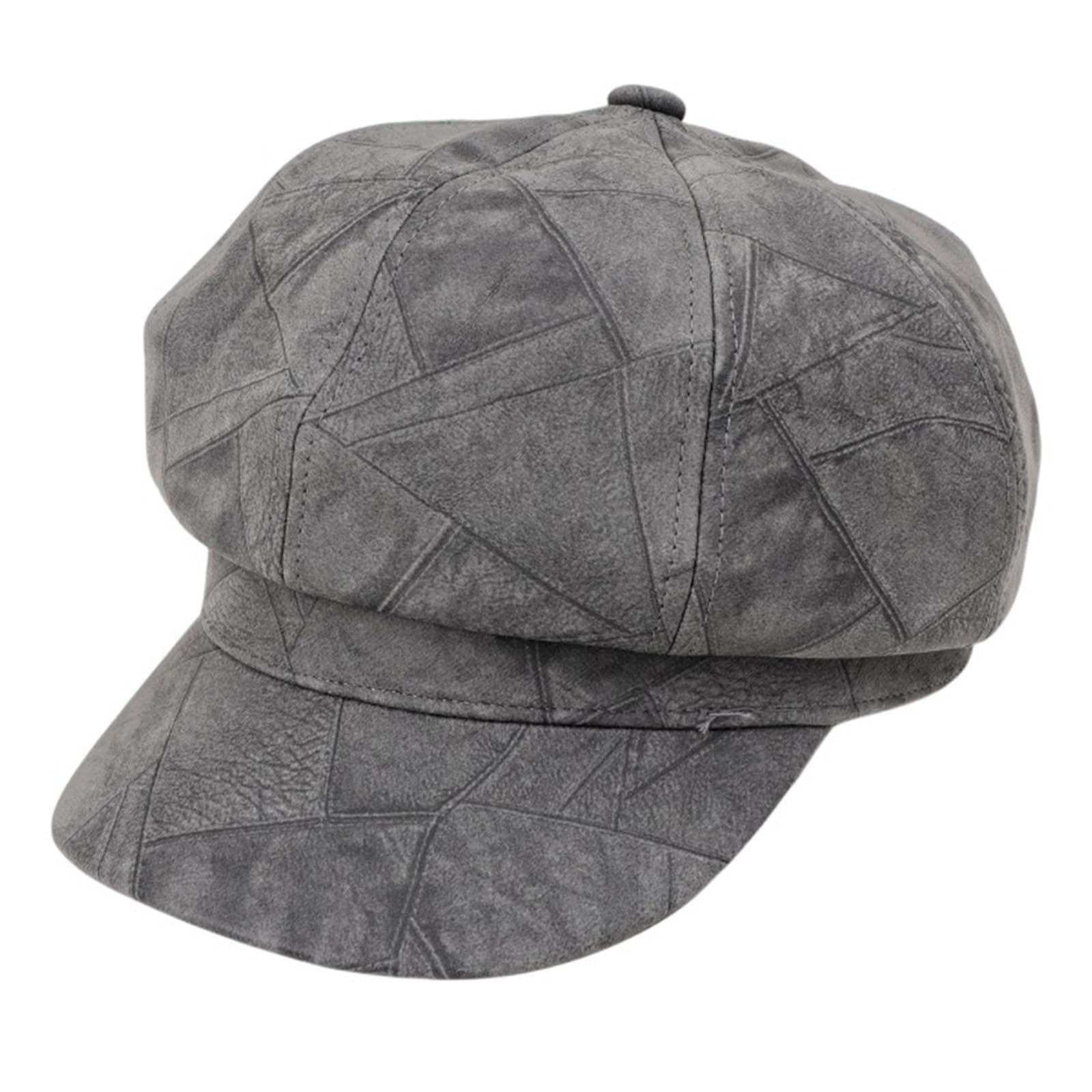 The Style Sutra Duckbill Cap Headwear Retro British Cap for Outdooor Shopping Birthday Gray| Womens Accessories | Hats|1XDuckbill Cap
