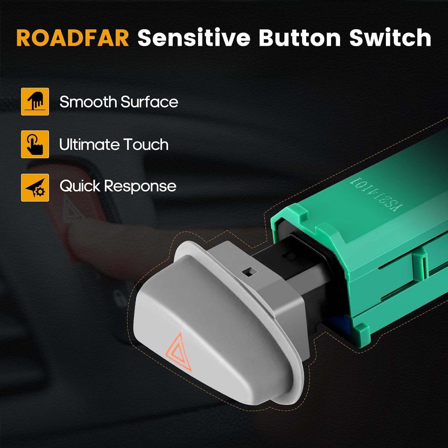 fits for 1999-2005 Pontiac Grand AM Hazard Warning Switch Control Switch Factory Replace OE# 10359039