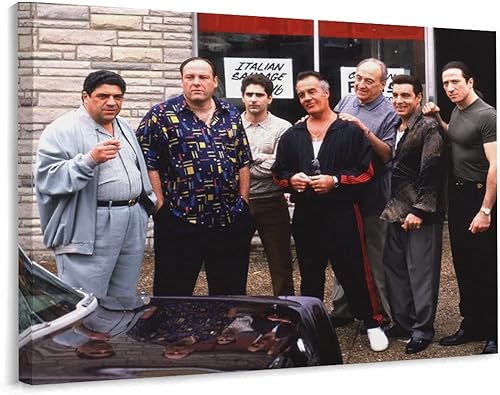 Pósteres de película Los Soprano de la serie de televisión (1) pinturas artísticas de pared, lienzo, decoración de pared, decoración del hogar,