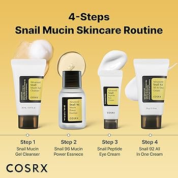 Amazon.com: COSRX All About Snail Mucin Korean Skin Care Set, Mini