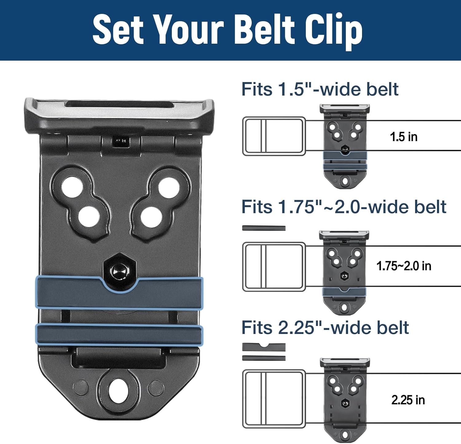 OWB Holster for Taurus GX2, Level II Retention Outside Waistband Holster, RDS Ready, Multiple Attachment Options (Adjustable Paddle or Duty Belt Clip)