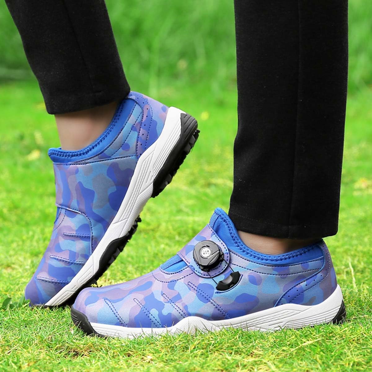 Zapatos de Golf Sin Clavos para Hombres y Mujeres Impermeables