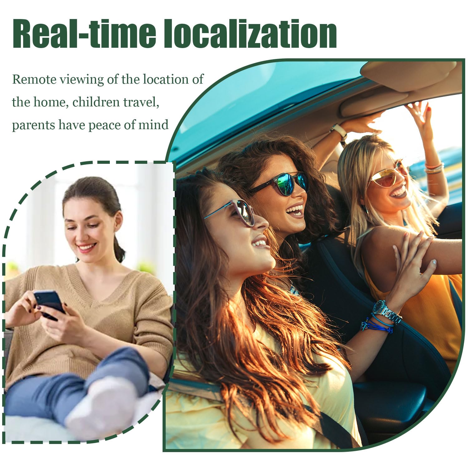 2025 Smart GPS Tracker for Dogs, Mini Cat GPS Tracker, Positioning Smart Alarm Pet Tracker, Waterproof and Drop-Proof, Extra Long Battery Life of 365 Day, No Subscription - image 4