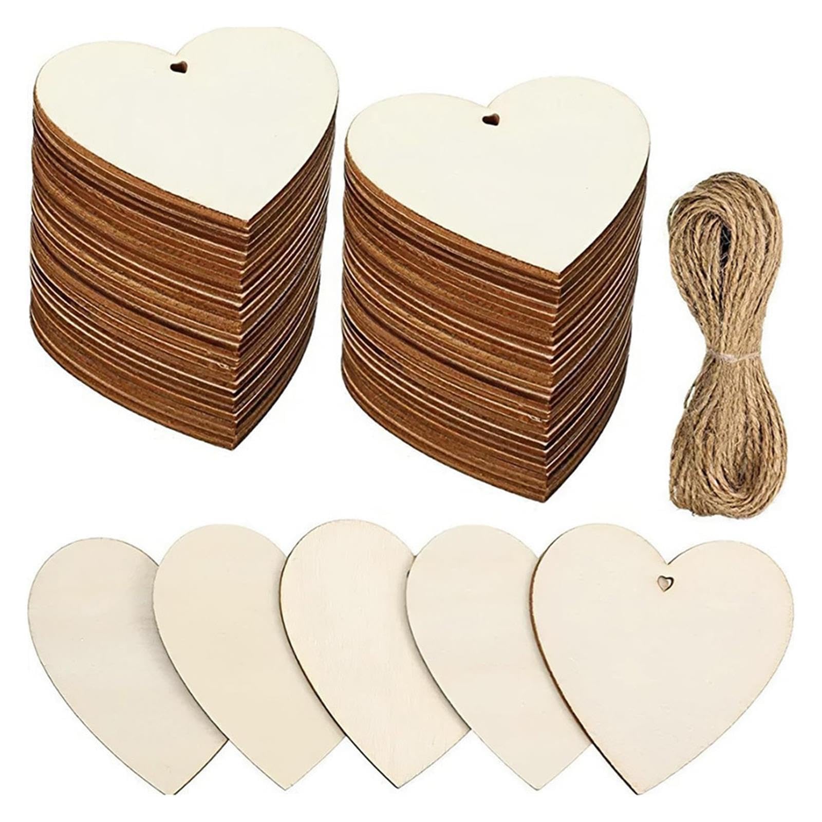 Pezzi Dischi Legno Fette del cuore di legno
