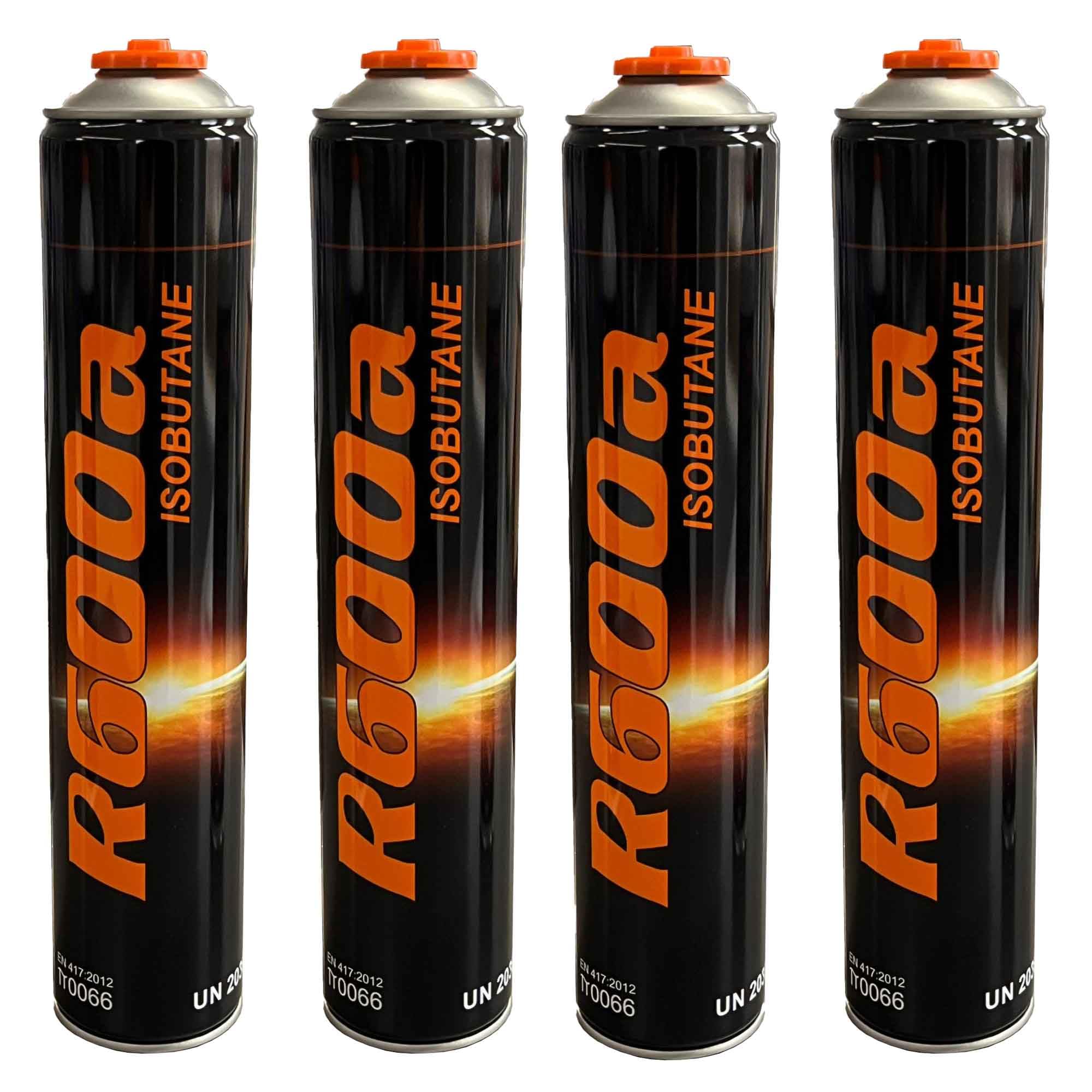 4 x Kältemittel R600a 420g Isobutan