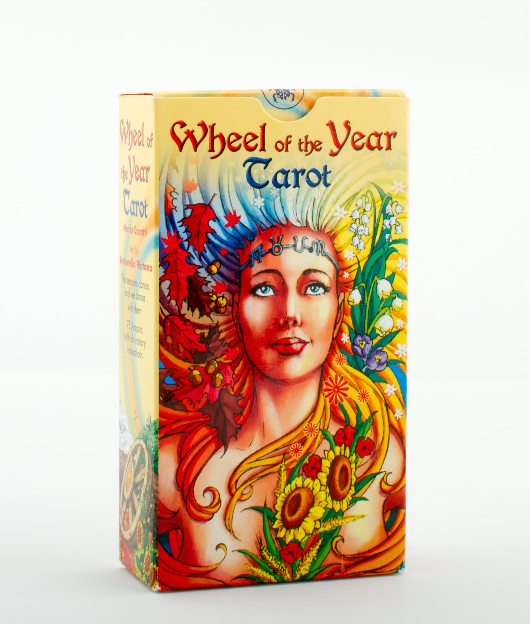 Wheel of Year Tarot: 78 full colour cards and instructions
