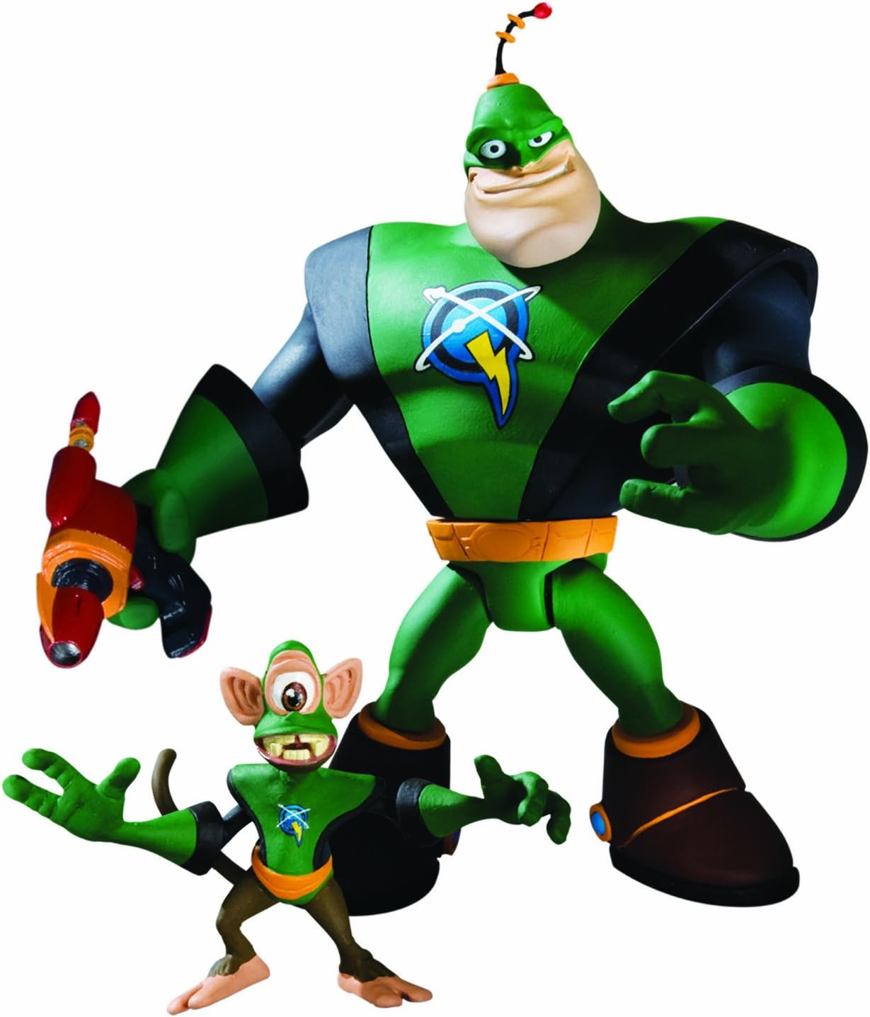 Ratchet & Clank Series 1: Captain Qwark with Scrunch Action Figure