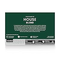 Vista 8 de Starbucks K-Cup Coffee Pods, Medium Roast, House Blend for Keurig Coffee Makers, 100% Arabica, 1 Box (75 Pods)