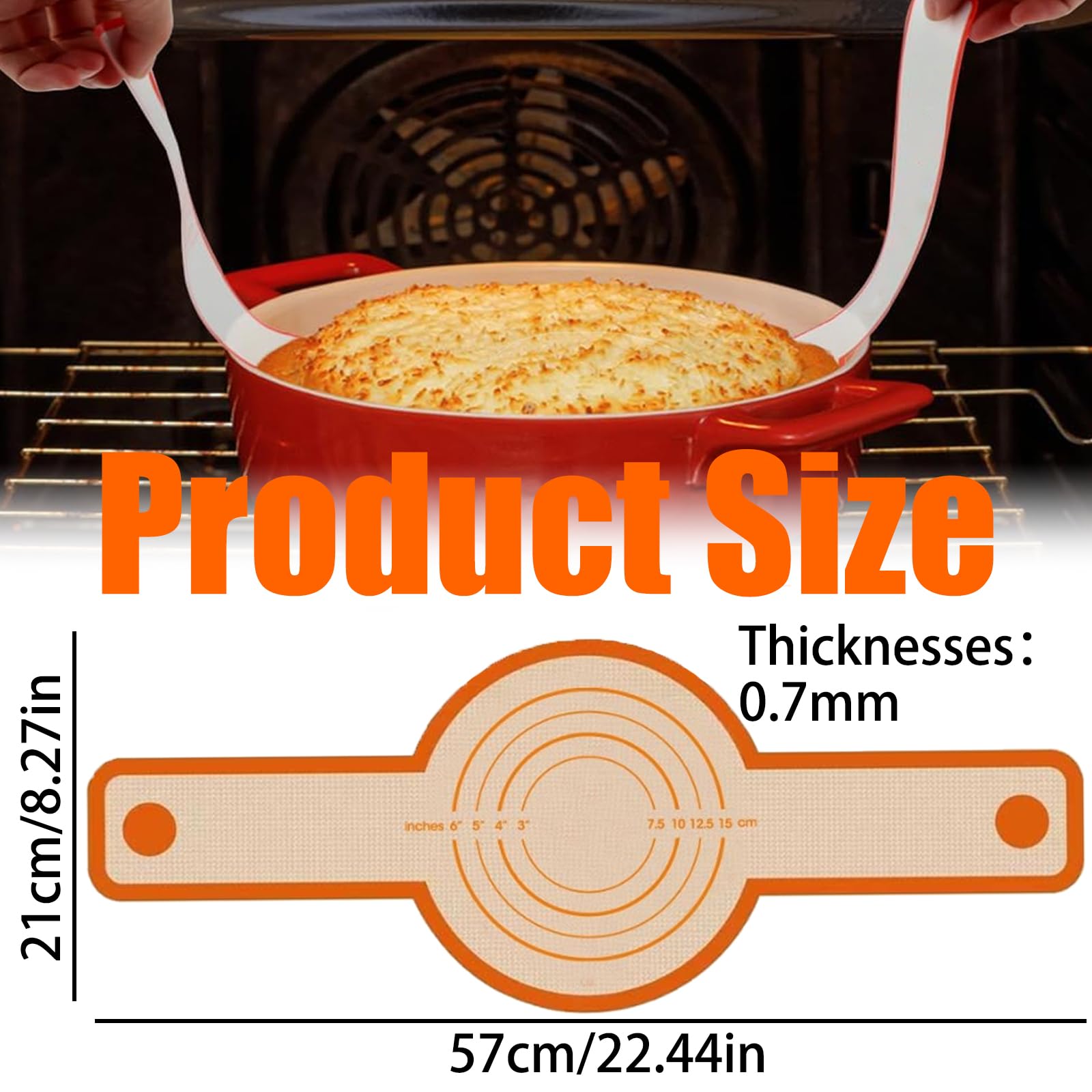 Lot De 2 Élingues à Pain En Silicone Pour Cocotte, Tapis | FindTheDeal