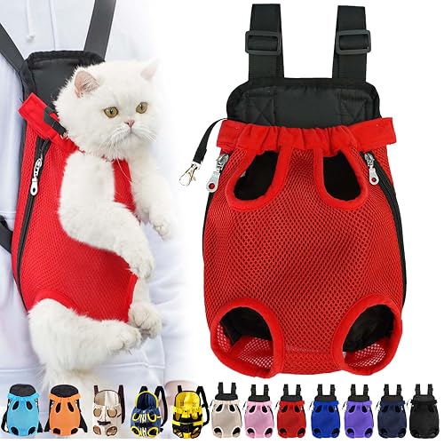 Furry Pawsy Cat Carrier, Furry Pawsy Carrier, Portable Pet Carrier Backpack