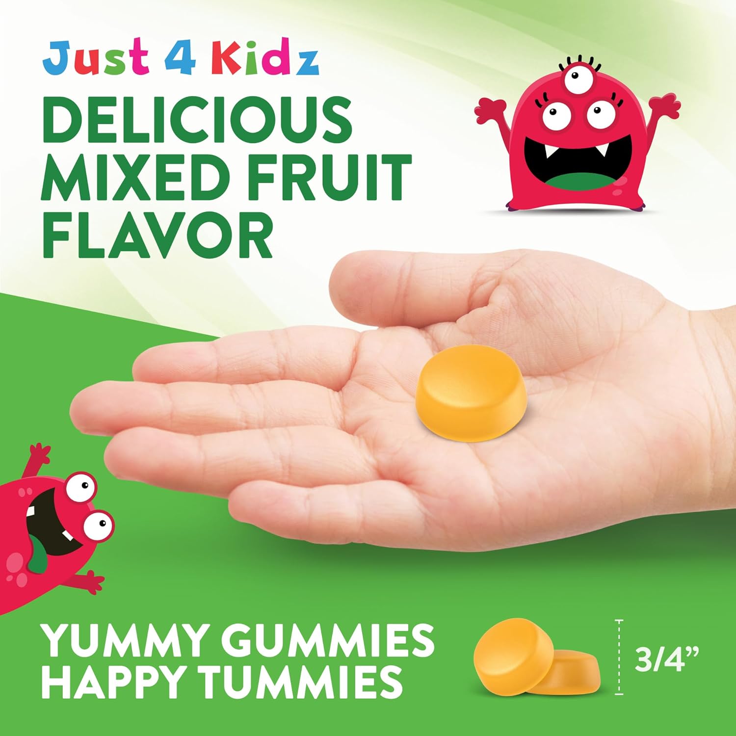 Nature's Truth Kids Probiotic Gummies | 40 Count | Mixed Fruit Flavor | Vegan, Non-GMO & Gluten Free Supplement - Image 5