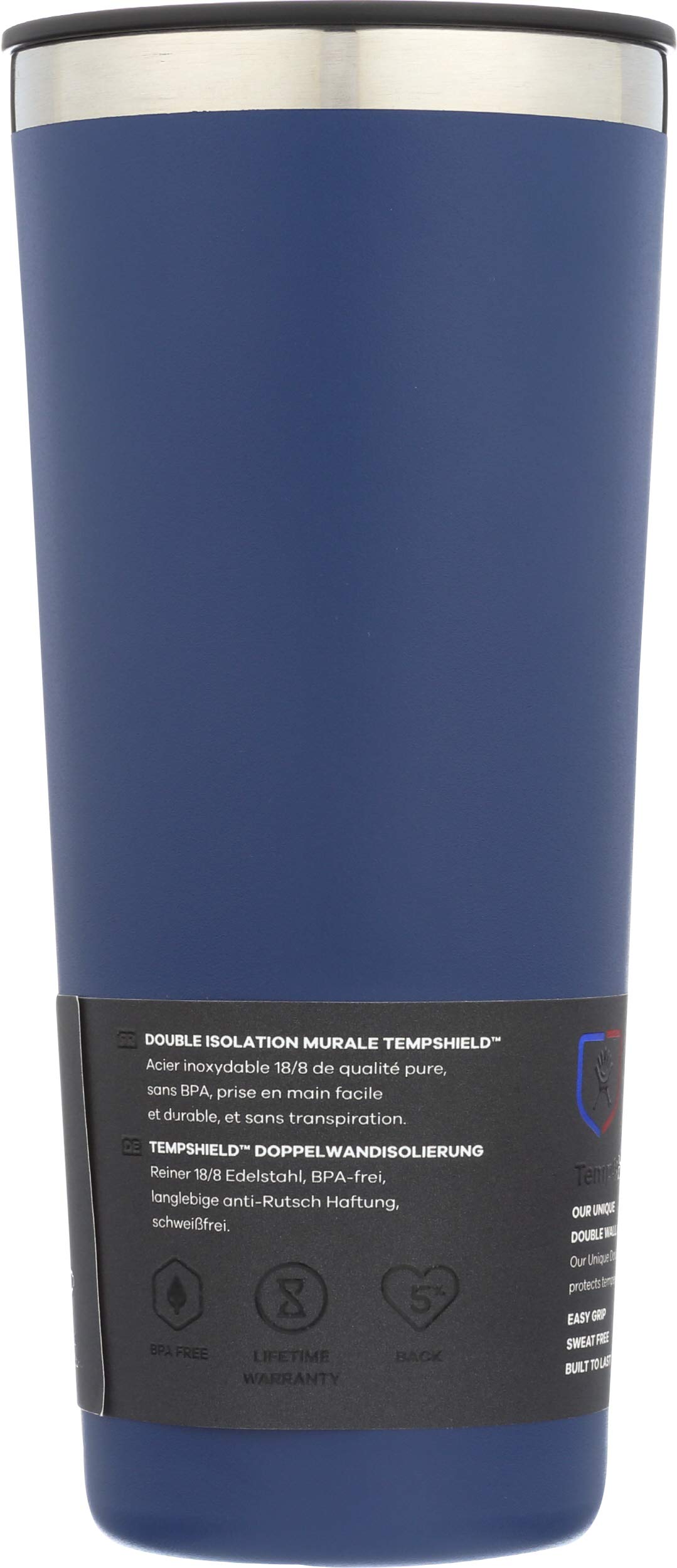 Amazon.com: Hydro Flask Tumbler Cup - Stainless Steel & Vacuum Insulated -  Press-In Lid - 22 oz, Cobalt : Home & Kitchen