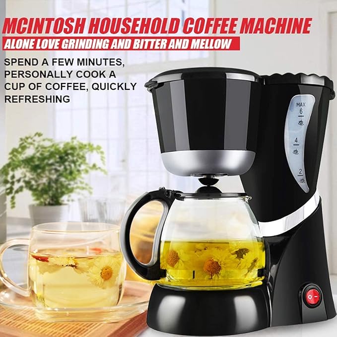 Cafetera Portátil Automática con Filtro Permanente y Función Antigoteo miniatura 3