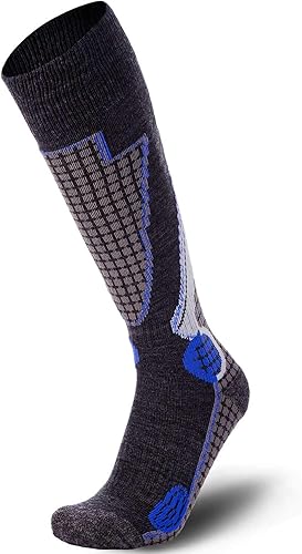 Miniatura 3 de Pure Athlete High Performance Wool Ski Socks - Thermal Warm Merino Wool OTC Sock, Men Women