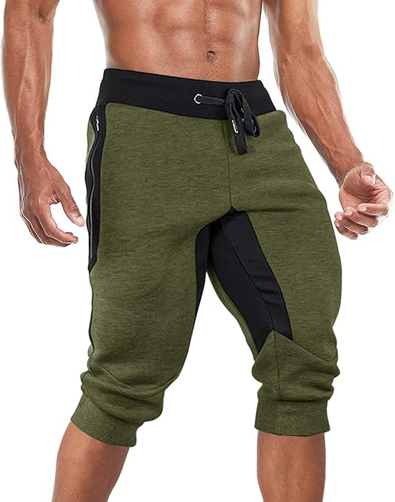 4 Joggers Pants Capri Shorts 