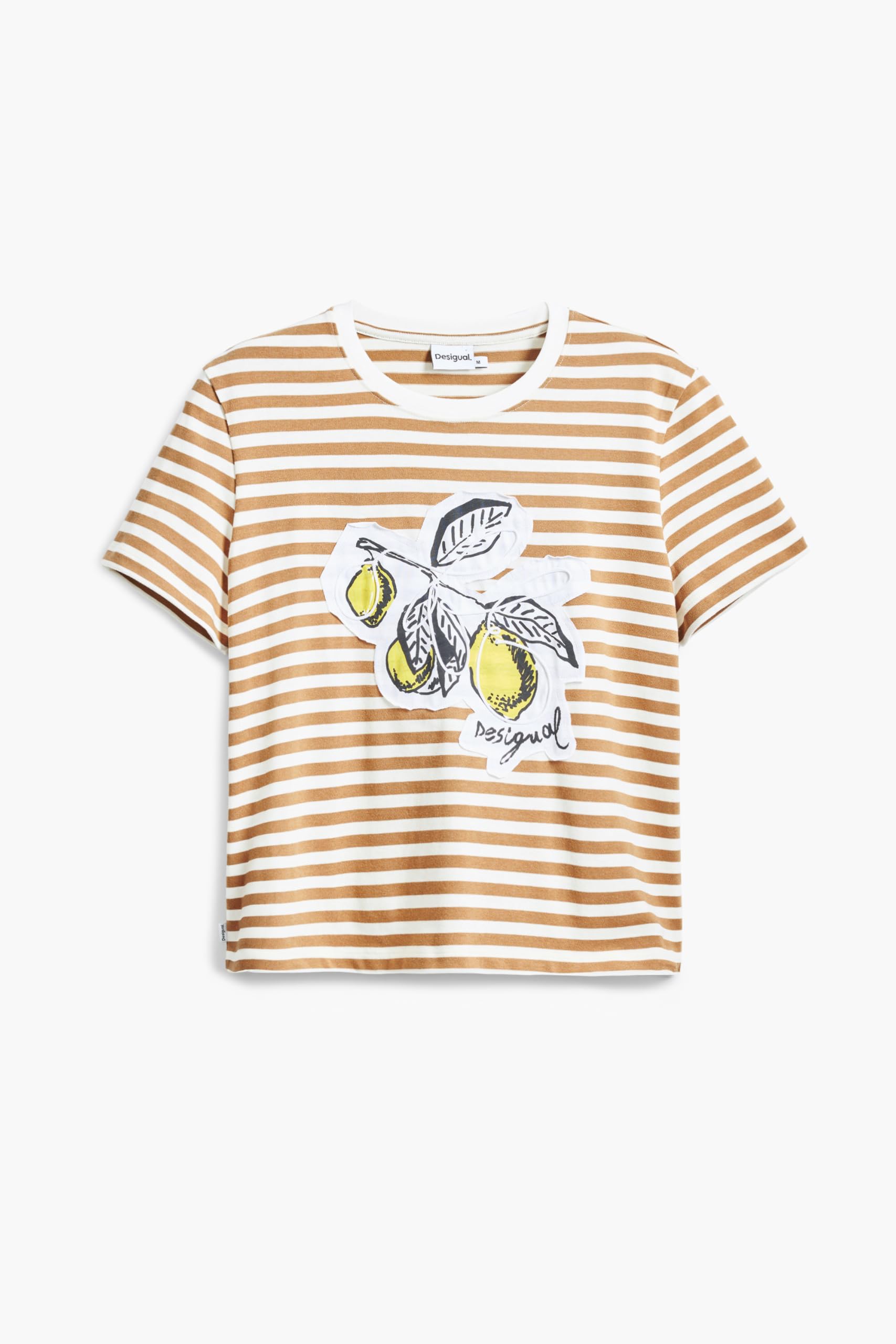 Desigual TS_Lemon T-Shirt Mujer (Pack de 1)